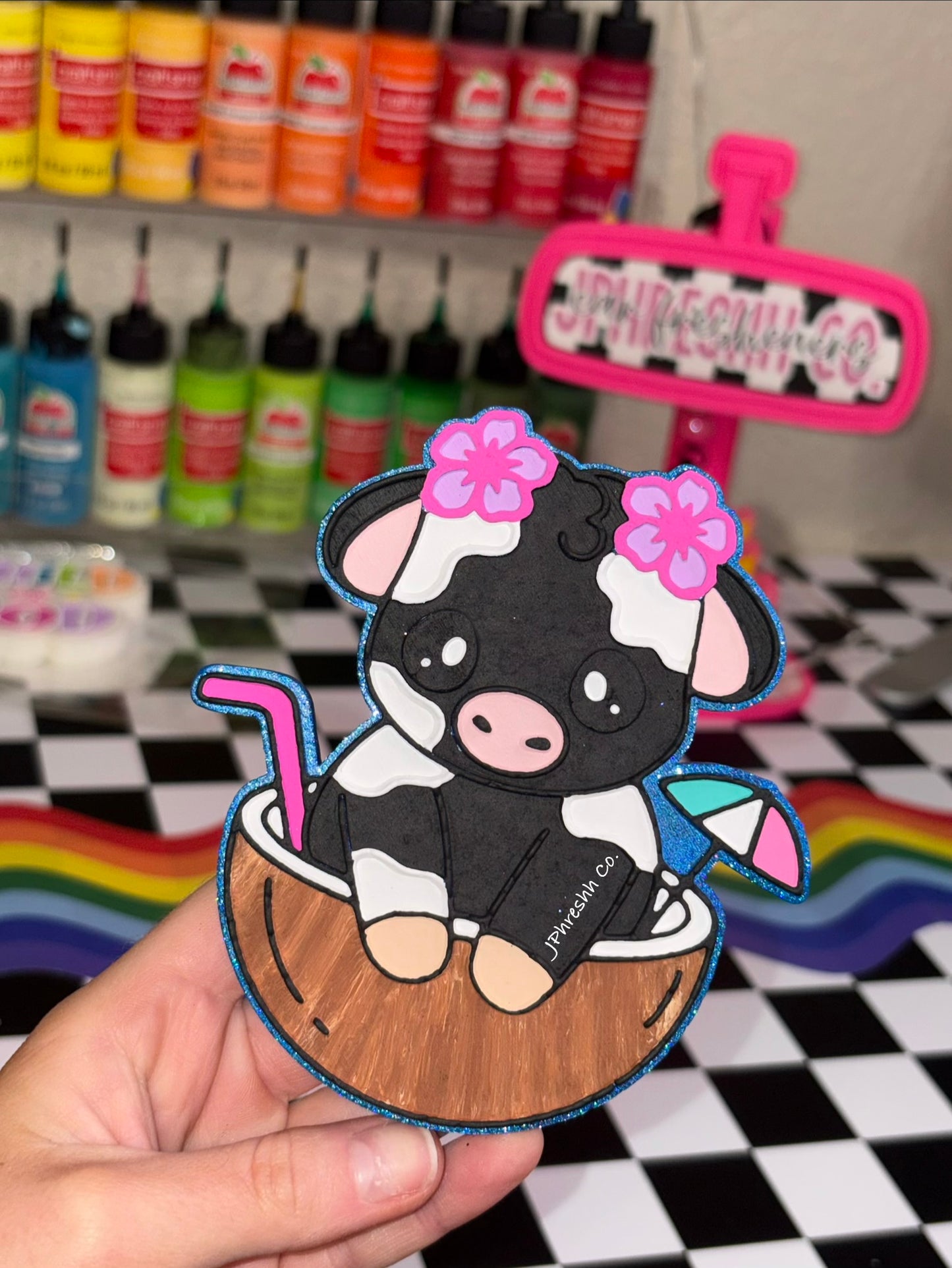 Cow in Coconut