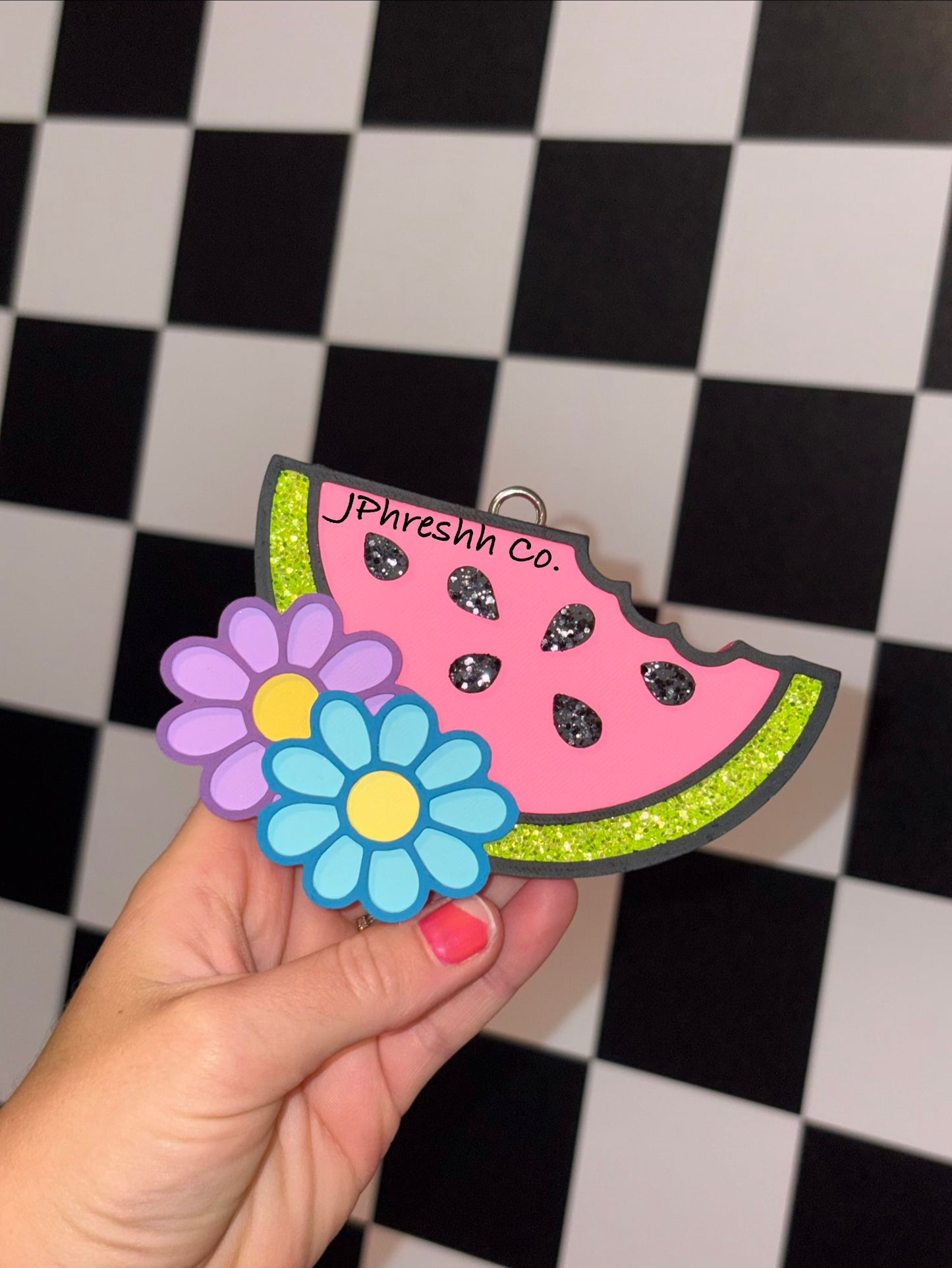 Watermelon w/ flowers
