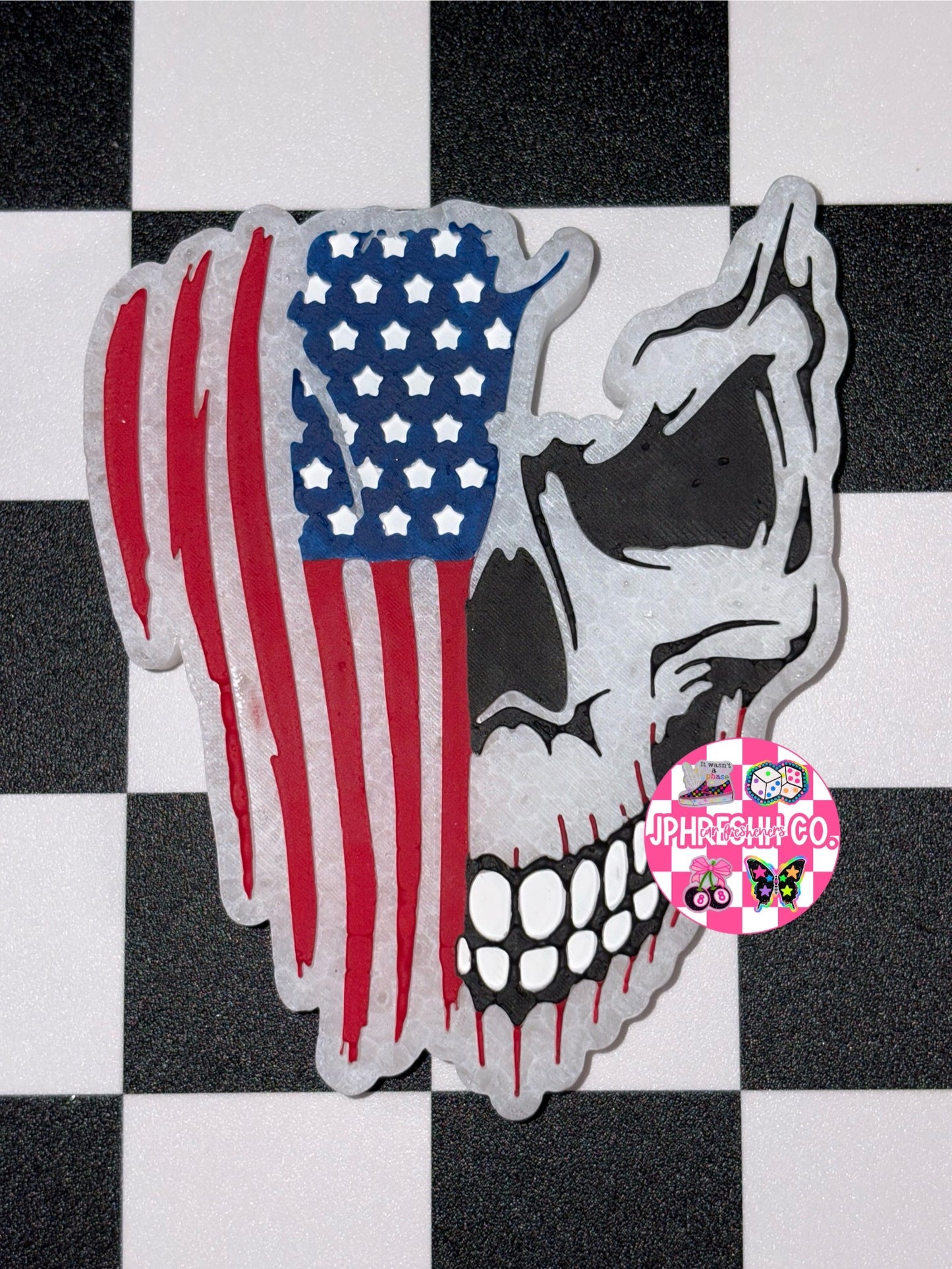 skull w flag