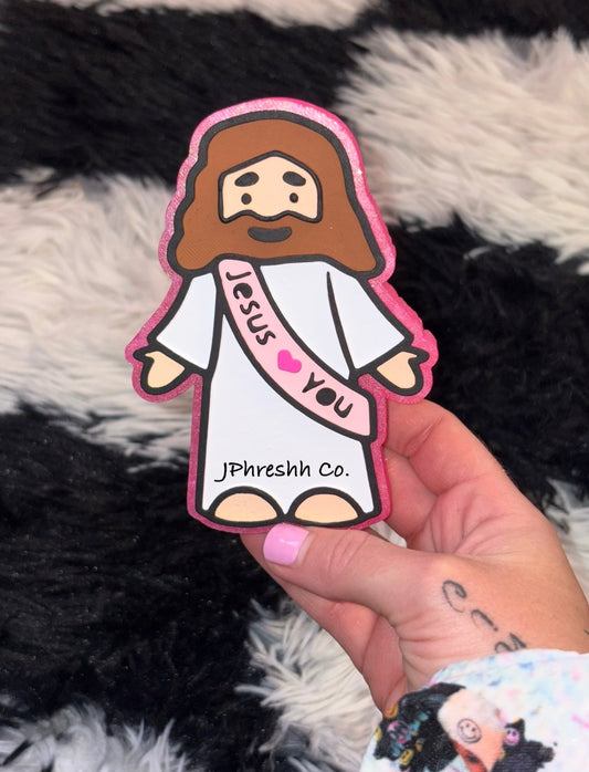 Jesus w/ Jesus loves you