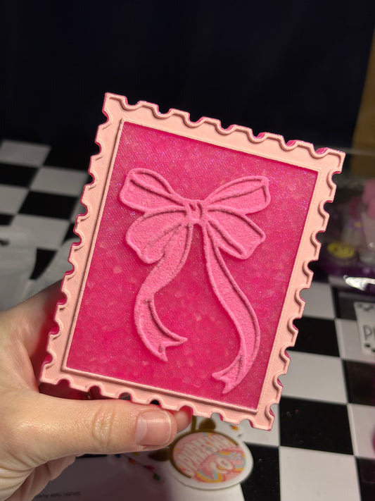 Stamp w/ bow