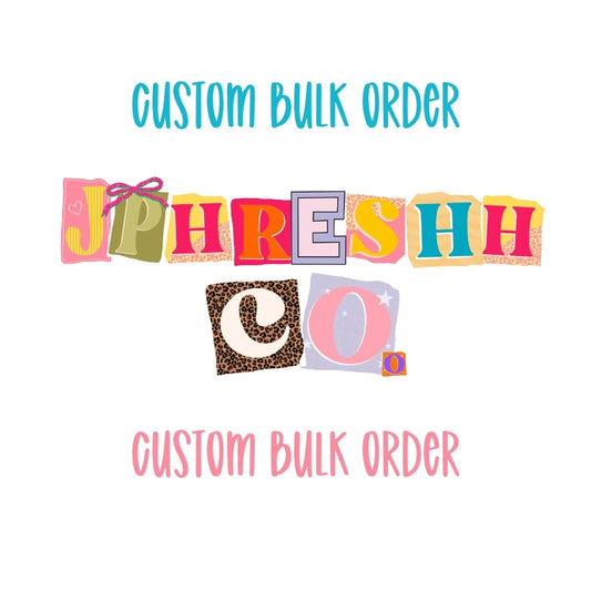 custom hand painted car fresheners - bulk order