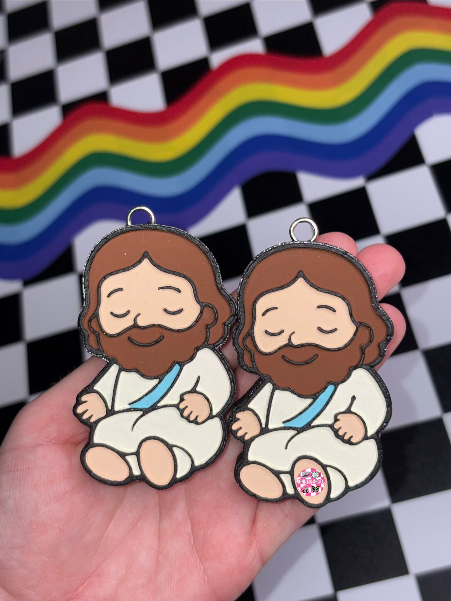 Jesus vent clips (set of 2)