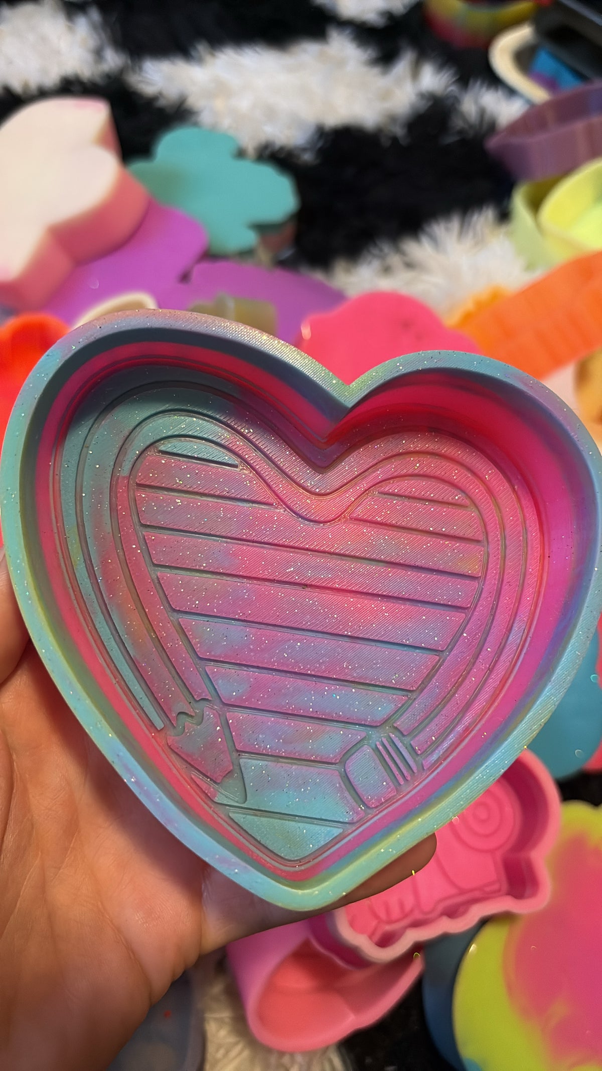 RR notebook & pencil heart