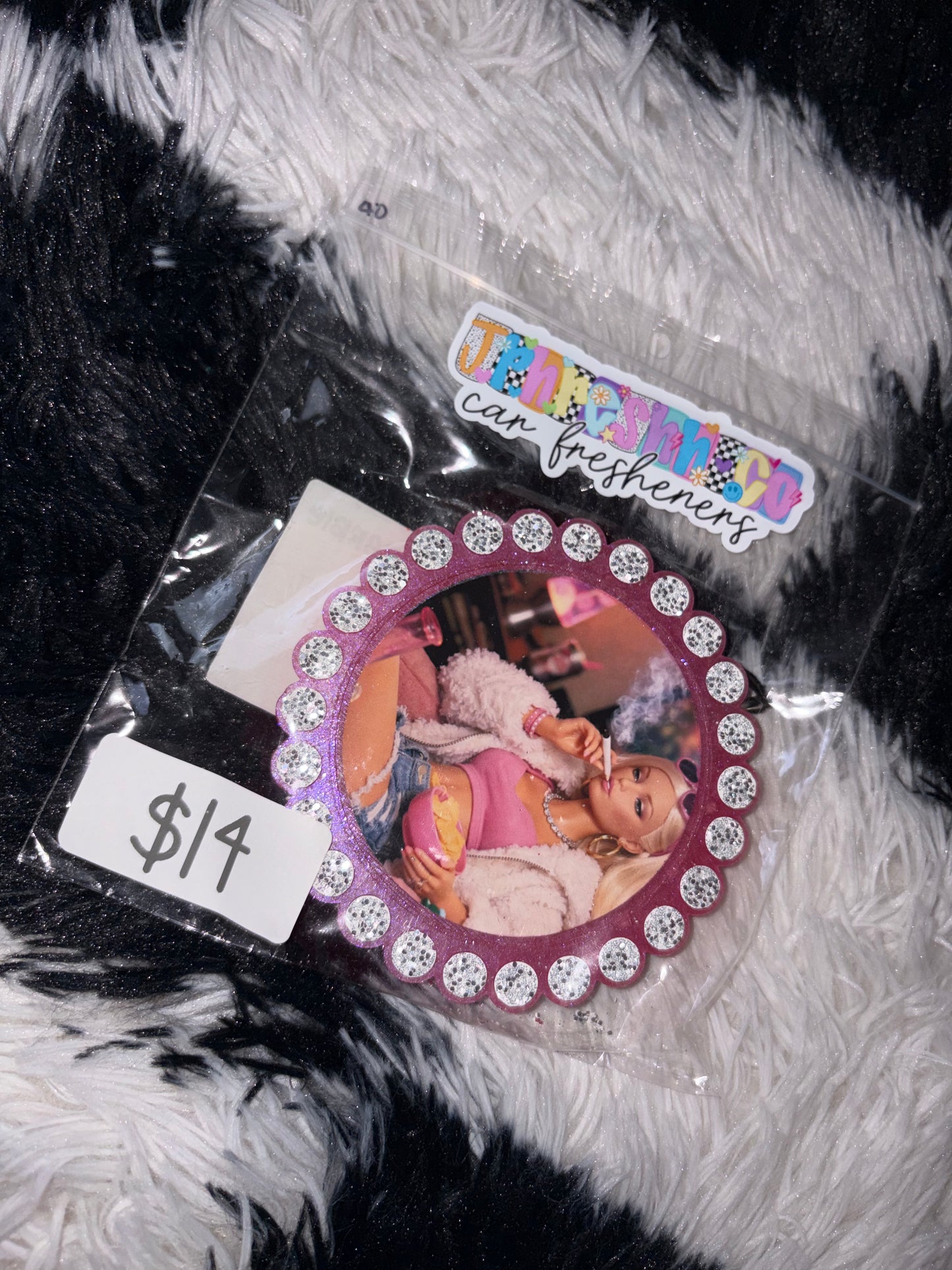 Studded 4” round
